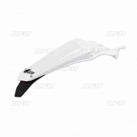 UFO REAR FENDER YAMAHA WRF 250 15-19, WRF 450 16-19 WITH LAMP WHITE (ENDURO WITH LED LAMP) - SALE