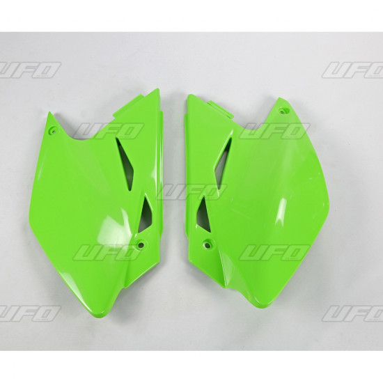 UFO GALINĖS ŠONINĖS PANELĖS KAWASAKI KXF 450 '06-'08 SPALVA ŽALIA