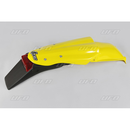 UFO REAR FENDER HUSQVARNA 2T '00-'04, 4T '02-'04 WITH LAMP YELLOW HUSQVARNA