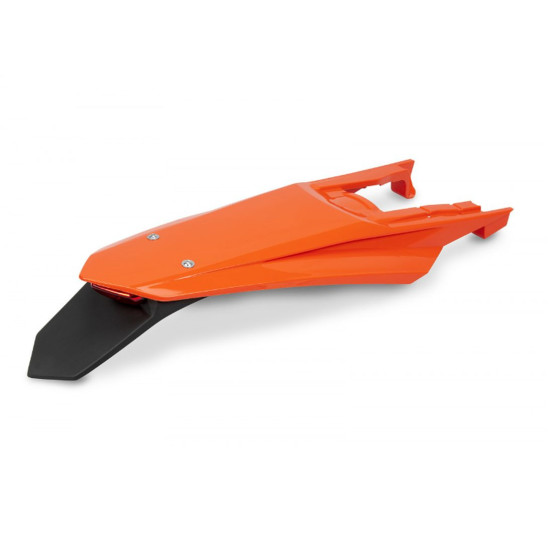 UFO GALINIS SPARNAS KTM EXC / EXCF(EXC-F) 150 / 250 / 300 / 350 / 450 / 500 TBI '24-26 ORANŽINĖS SPALVOS (SU LED ŽIBINTU