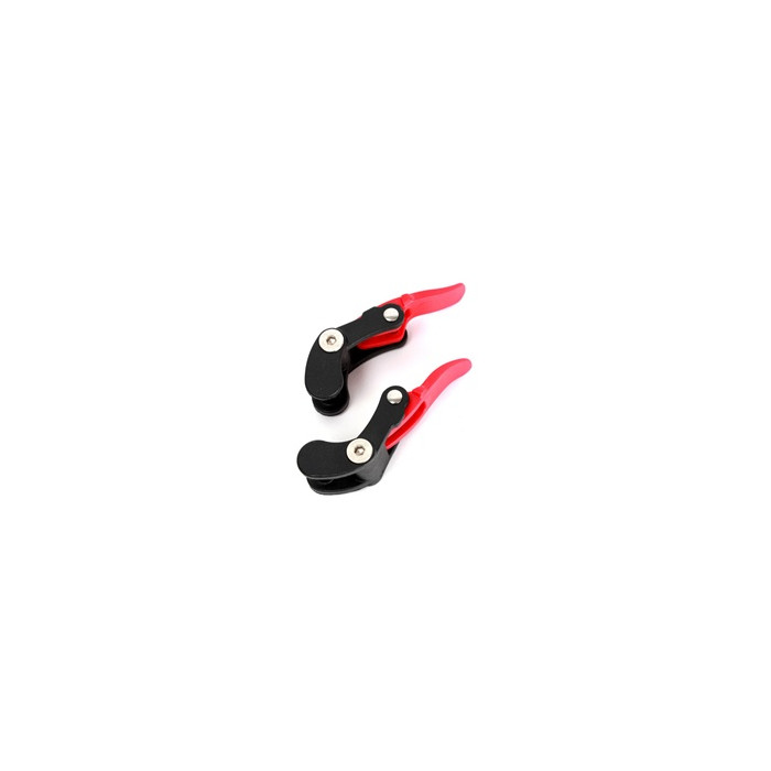 LEATT (2022/2023) neck protector clasp DBX COMP III/GPX CLUB III red (spare parts)