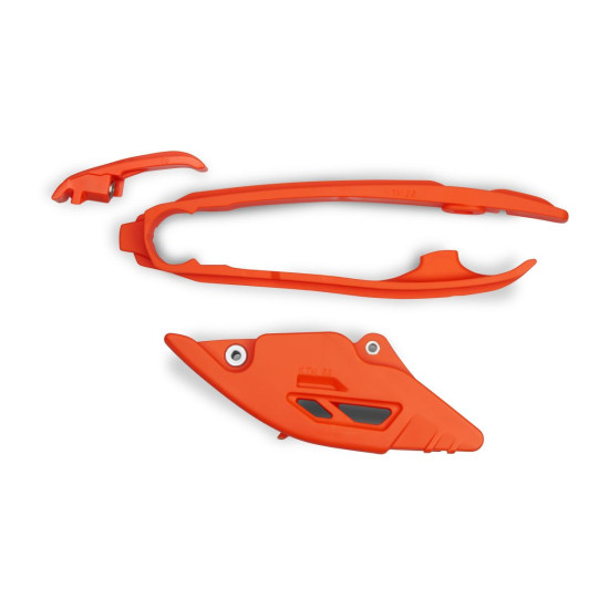 UFO RINKINYS SLYDINTUVUI + GRANDINĖS KREIPIKLIUI KTM SX 125 / 250 / 300 '23-'25, SXF (SX-F) 250 / 350 / 450 '23-'25, EXC