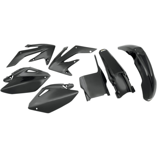 UFO PLASTIKINIŲ DALIŲ RINKINYS HONDA CRF 250R '04-'05 JUODAS (HO104E001)