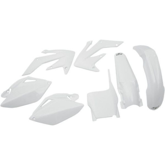 UFO PLASTIKINIŲ DALIŲ RINKINYS HONDA CRF 250R '06-'07 BALTA SPALVA (HO105E041)