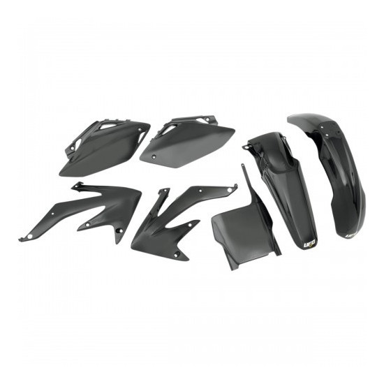 UFO PLASTIKINIŲ DALIŲ RINKINYS HONDA CRF 450 R '07 JUODAS (HO110E001)