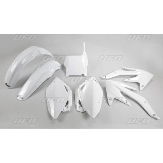 UFO PLASTIC SET HONDA CRF 450 R '07 COLOR WHITE (HO110E041)