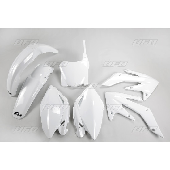 UFO PLASTIKINIS KOMPLEKTAS HONDA CRF 250R '08-'09 BALTA SPALVA HO112BE041 (HO112E041)