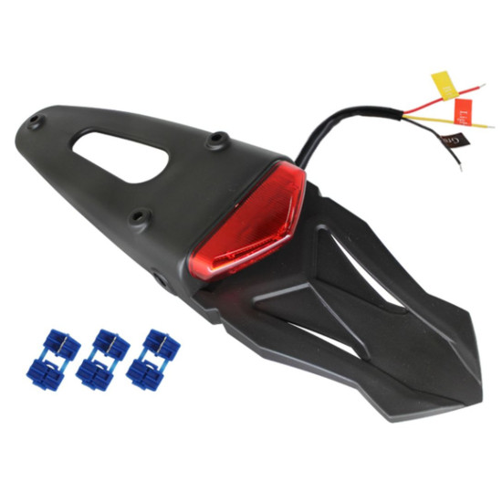 PSYCHIC UNIVERSALUS GALINIS ENDURO SPARNAS SU RAUDONU LED ŠVIESELE (HOMOLOGAVĘS)