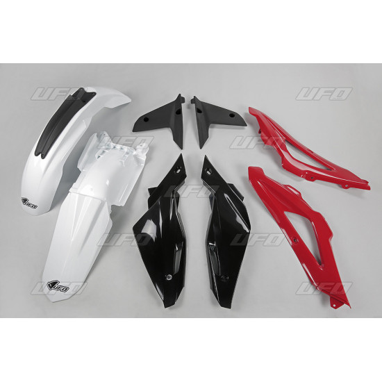 UFO PLASTIKINIŲ DALIŲ RINKINYS HUSQVARNA TC 4T '08-'10 OEM SPALVA (BALTA / RAUDONA / JUODA) (HU607E999)