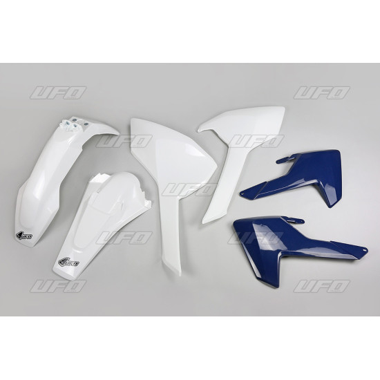 UFO PLASTIKINIŲ DALIŲ RINKINYS HUSQVARNA TE/TX 125/250/300 '17-19, FE 250/350/450/501 '17-19, ORIGINALI SPALVA (BALTA, M