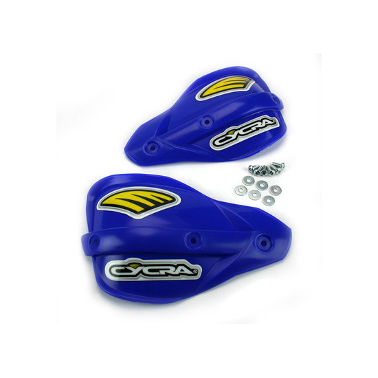 CYCRA PROMOTION REPLACEMENT PLASTIC HANDBARS PROBEND ENDURO BLUE (SCREWS INCLUDED)