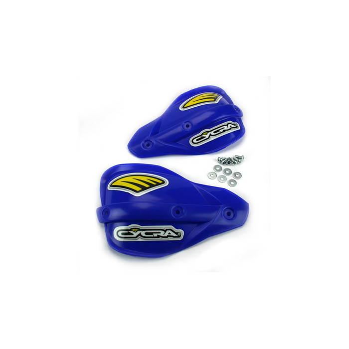 CYCRA PROMOTION REPLACEMENT PLASTIC HANDBARS PROBEND ENDURO BLUE (SCREWS INCLUDED)