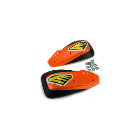 CYCRA SALE REPLACEMENT PLASTIC HANDBARS COVERS SERIES ONE MODEL ORANGE (SCREWS INCLUDED)