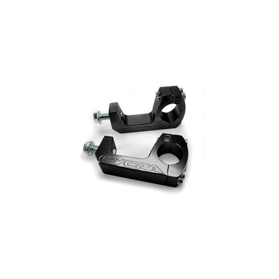 CYCRA keičiami vairo laikikliai KTM OEM serijos vairui / PROBEND U formos spaustukas T2 28,6 mm juodas (1CYC-1156-12)