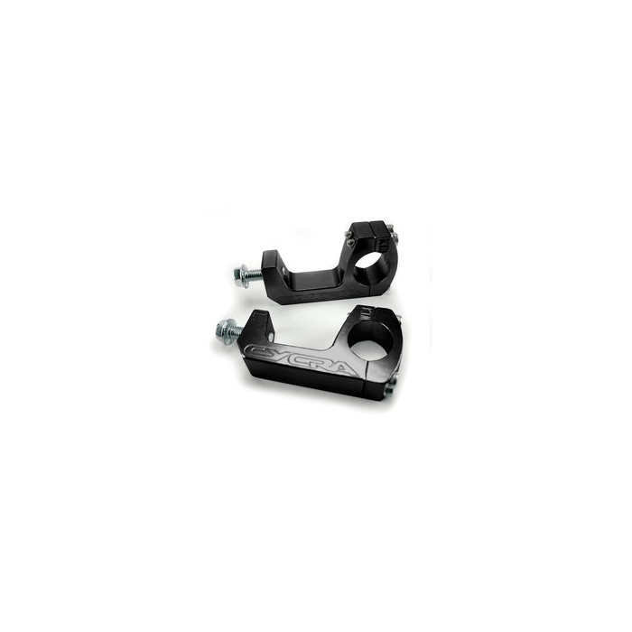 CYCRA keičiami vairo laikikliai KTM OEM serijos vairui / PROBEND U formos spaustukas T2 28,6 mm juodas (1CYC-1156-12)