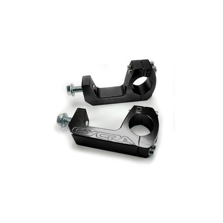 CYCRA REPLACEMENT HANDLEBAR MOUNTS FOR KTM OEM SERIES HANDLEBAR / PROBEND U CLAMP T2 28.6MM BLACK (1CYC-1156-12)