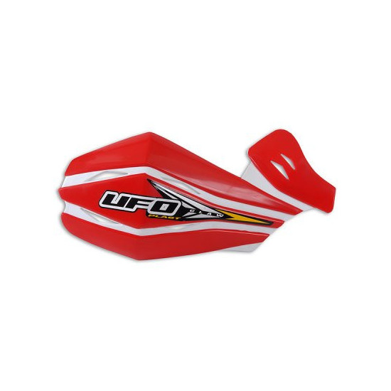 UFO PAKEIČIAMI PLASTIKAI LENGVŲ RANKŲ APSAUGOMS PM01640070 RAUDONI