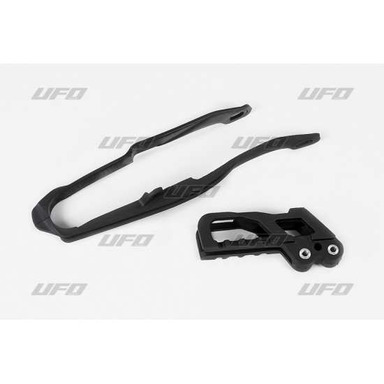 UFO CHAIN GUIDE SET (HO03671001) + GUIDE (HO03660001) HONDA CR 125 / 250 '00-'04, CRF 250 R / X '04, CRF 450R '02-'04 BL