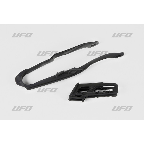 UFO GRANDINĖS KREIPTUVO RINKINYS (HO03671001) + KREIPTUVAS (HO04623001) HONDA CR 125 / 250 '07, CRF 250 R '07-'09, CRF 4