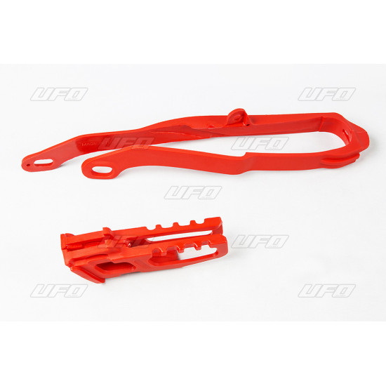 UFO CHAIN GUIDE SET (HO03671070) + GUIDE (HO04623070) HONDA CR 125 / 250 '07, CRF 250 R '07-'09, CRF 450 R '07-'08, CRF 