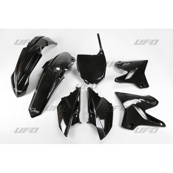 UFO PLASTIKINIŲ DALIŲ RINKINYS YAMAHA YZ 125 '15-'21, YZ 250 '15-'21 JUODAS (YA319E001)
