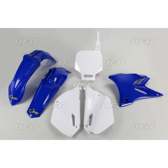 UFO PLASTIKINIŲ DALIŲ RINKINYS YAMAHA YZ 85 '02-'14, PERDIRBTO STILIAUS SPALVA, OEM '02-'12 (MĖLYNA/BALTA) (YA306KE999)
