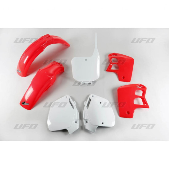 UFO PLASTIC SET HONDA CR 500 '95-'00 OEM COLOR '00 (RED/WHITE) (HO089E999K)