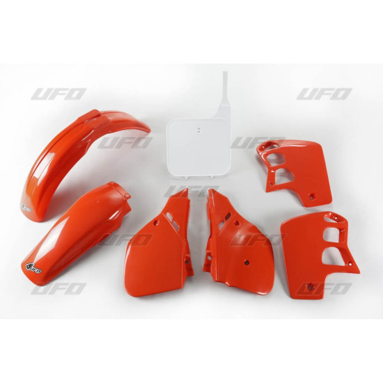 UFO PLASTIC SET HONDA CR 500 '89-'90 OEM COLOR '90 (RED/WHITE) (HO091E999W)