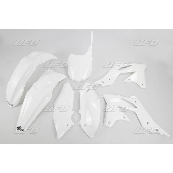 UFO PLASTIKINIŲ DALIŲ RINKINYS KAWASAKI KXF 250 '13-'16, BALTA SPALVA (KA219E047)