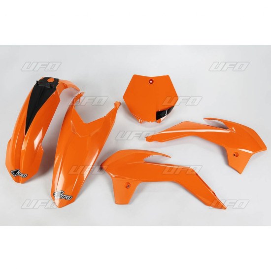 UFO PLASTIKINIS RINKINYS KTM SX 85 '13-'17 ORANŽINĖS SPALVOS (KT514E127)