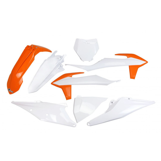 UFO PLASTIKINIS RINKINYS KTM SX 125 / 150 / 250 '19-'22, SXF (SX-F) 250 / 350 / 450 '19-'22 OEM SPALVA '20 (ORANŽINĖ / B