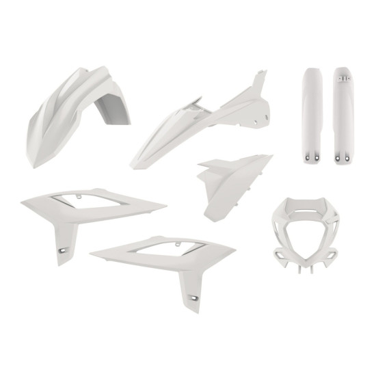 POLISPORT PLASTIC SET (FULL KIT) BETA RR 2T / 4T '20-'22 INCLUDES LAMP COVER (8667300001) AND SHOCK ABSORBER COVERS (842