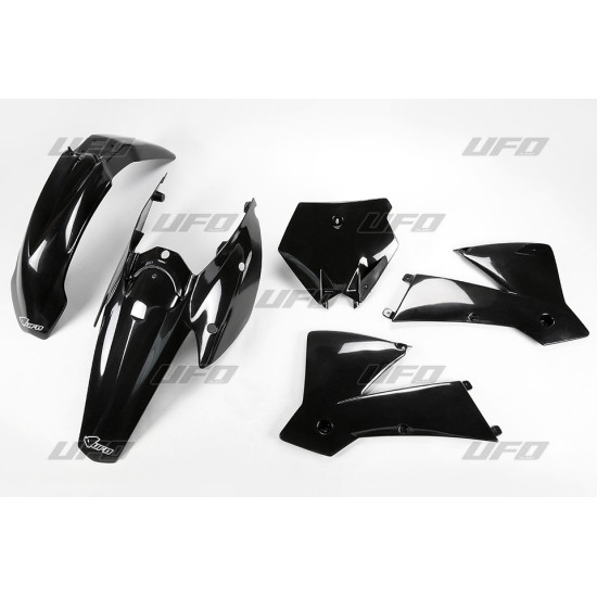 UFO PLASTIC SET KTM SX / EXC '03-'04 BLACK (KT502E001)