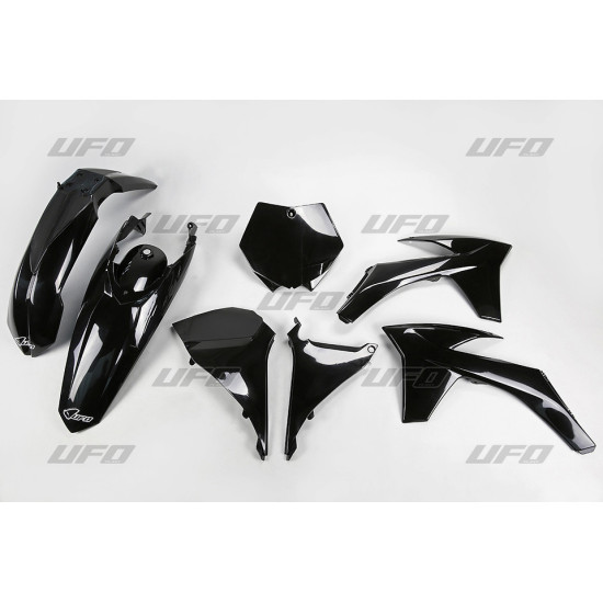 UFO KTM SX / SXF '11 PLASTIKINIŲ DALIŲ RINKINYS JUODAS (KT509E001)