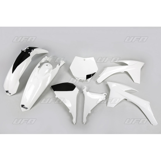 UFO KTM SX '11 PLASTIKINIS KOMPLEKTAS BALTAS (KT509E047)