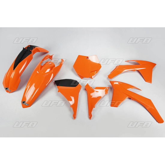 UFO PLASTIKINIŲ DALIŲ RINKINYS KTM SXF '11-'12, SX '12 ORANŽINIS (KT510E127)