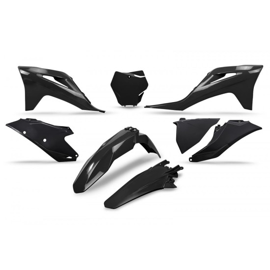 UFO PLASTIKINIS RINKINYS GAS GAS MC 125 / 250 '21-'23, EX 250 / 300 '21-'23, MC-F / EX-F 250 / 350 / 450 '21-'23 SPALVA 