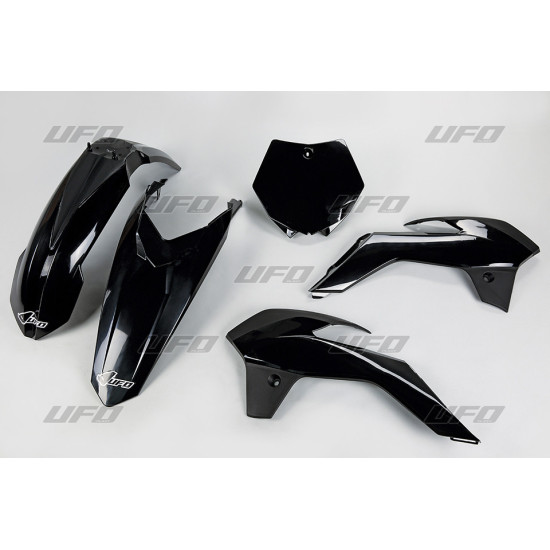 UFO PLASTIC SET KTM SX 85 '13-'17 BLACK (KT514E001)