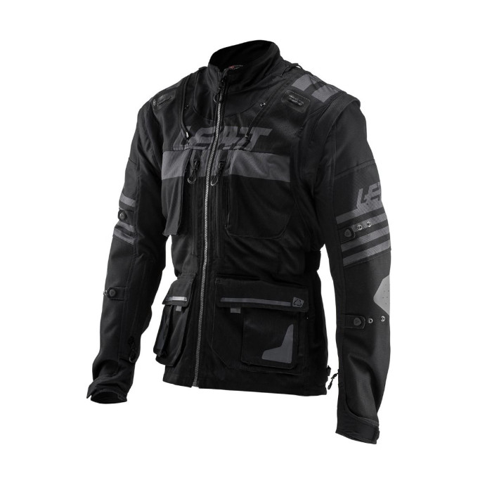 LEATT jacket GPX 5.5 ENDURO JACKET BLACK color black size L