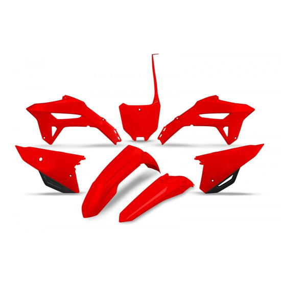 UFO PLASTIKINIŲ DALIŲ RINKINYS HONDA CRF 250R '22-'24, CRF 450R '21-'24, OEM SPALVA '21 (RAUDONA)
