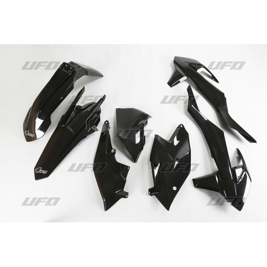 UFO PLASTIKINIŲ DALIŲ RINKINYS KTM EXC / EXC-F TPI '17-'19, JUODAS (KT518E001)
