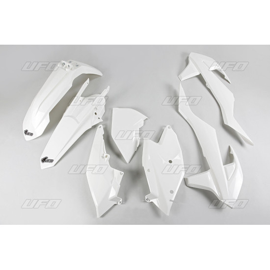 UFO PLASTIKINIŲ DALIŲ RINKINYS KTM EXC / EXC-F TPI '17-'19, BALTA SPALVA (KT518E047)