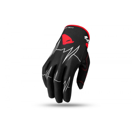 UFO pirštinės SKILL ADRENALINE CROSS / E-BIKE spalva juoda raudona dydis M - UFO kolekcija 2022