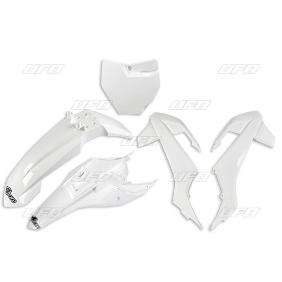 UFO PLASTIC SET KTM SX 65 '16-'23 COLOR WHITE (KT526E047)