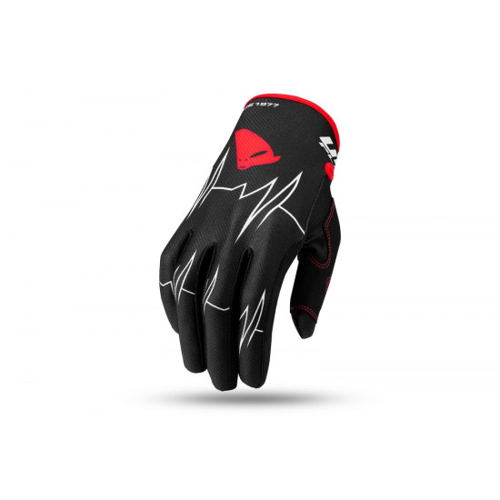 UFO gloves SKILL ADRENALINE CROSS / E-BIKE color black red size XXL - UFO collection 2022