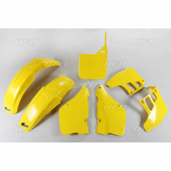 UFO PLASTIKINIS KOMPLEKTAS SUZUKI RM 125 '89-'91 OEM SPALVA (GELTONA) (SU399E999)