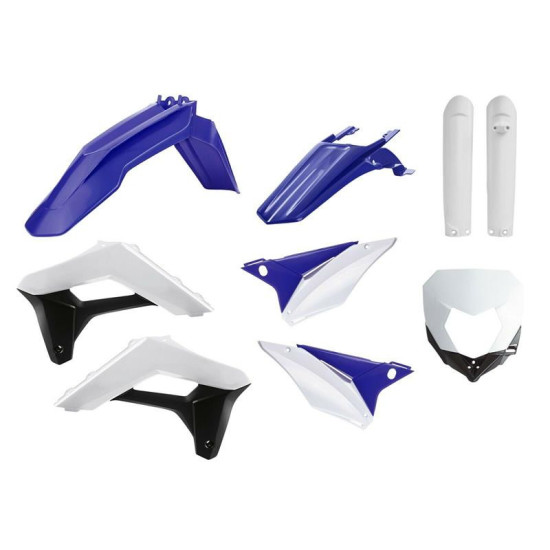 POLISPORT PLASTIKINIS RINKINYS (PILNAS RINKINYS) SHERCO SE-R / SEF-R '17-'23 ĮSKAITANT ŽIBINTŲ DANGTELĮ (8679800003) IR 