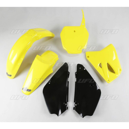 UFO PLASTIC SET SUZUKI RM 85 '00-'24 OEM COLOR '17 (YELLOW/BLACK) (SU405E999K)
