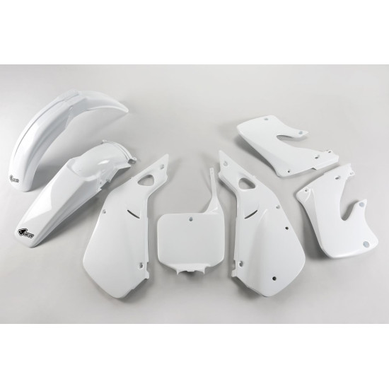 UFO PLASTIC SET HONDA CR 125 / 250 '97-99, WHITE