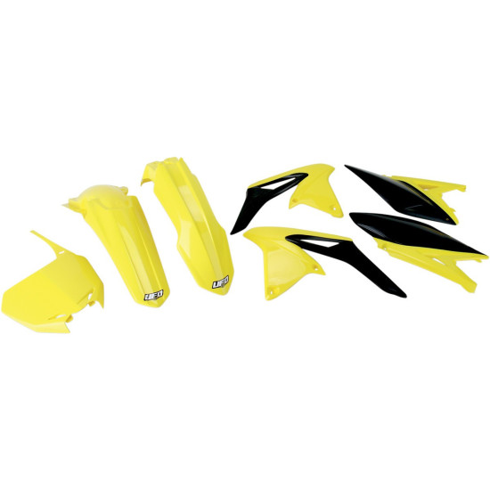 UFO PLASTIC SET SUZUKI RMZ 250 '10-'18 OEM COLOR '10 (YELLOW/BLACK) (SU411E999)